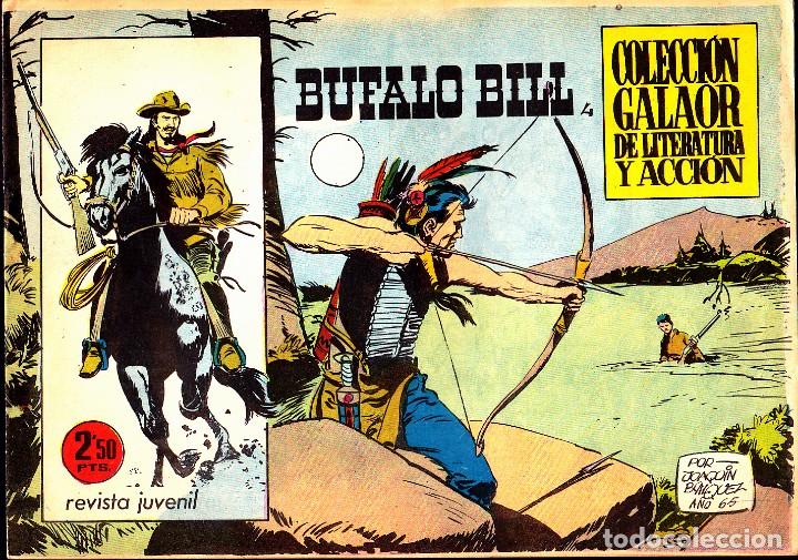 Tebeos: COMIC COLECCION BUFALO BILL N&ordm; 4 EDITORIAL GALAOR - Foto 1