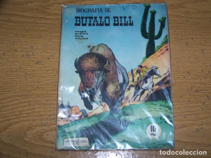 Tebeos: GALAOR BIOGRAFIA DE BUFALO BILL - Foto 1