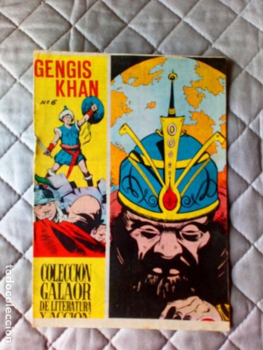 Tebeos: Gengis Khan N&ordm; 6 &Uacute;ltimo de la colecci&oacute;n GALAOR - Foto 1