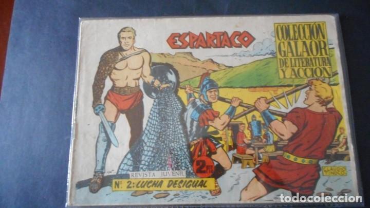 Tebeos: ESPARTACO N&ordm; 2 / C-4 - Foto 1