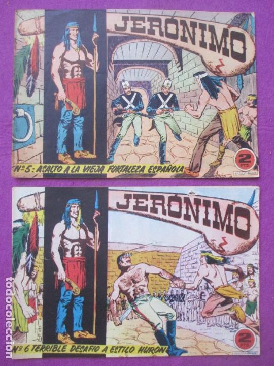 Tebeos: LOTE 16 TEBEOS JERONIMO ED. GALAOR ORIGINALES LT4 - Foto 4
