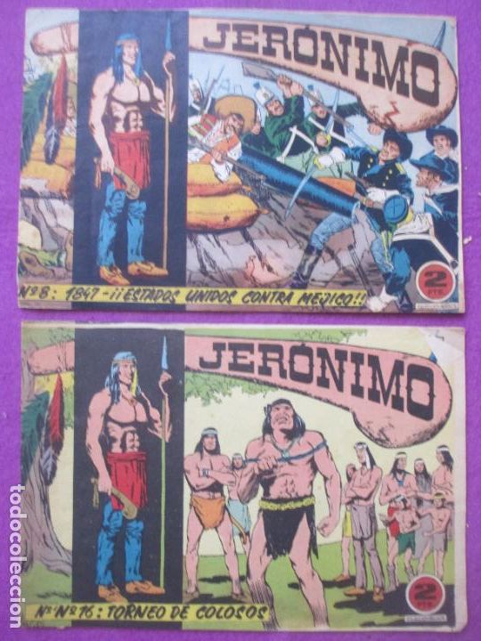 Tebeos: LOTE 16 TEBEOS JERONIMO ED. GALAOR ORIGINALES LT4 - Foto 6