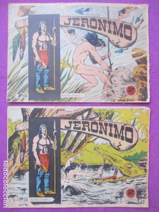 Tebeos: LOTE 16 TEBEOS JERONIMO ED. GALAOR ORIGINALES LT4 - Foto 10