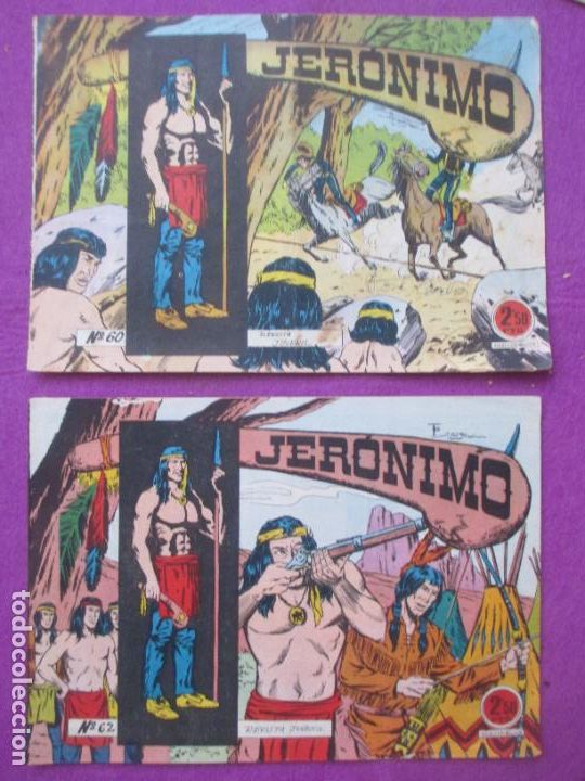 Tebeos: LOTE 16 TEBEOS JERONIMO ED. GALAOR ORIGINALES LT4 - Foto 14