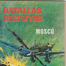 Livros de Banda Desenhada: BATALLAS DECISIVAS – RELATO GRÁFICO PARA ADULTOS – MOSCÚ – EDICIONES GALAOR – 1963. Lote 314648963