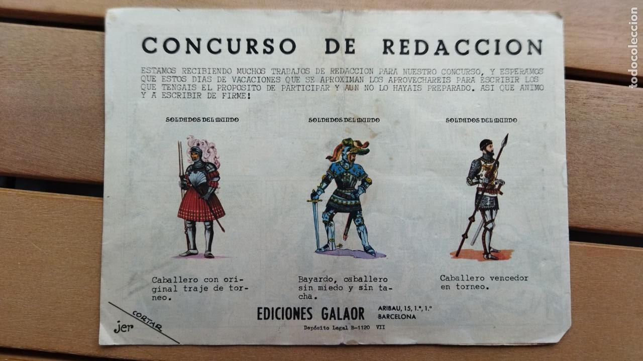 Tebeos: JER&Oacute;NIMO ORIGINAL N&ordm; 55 - EDI. GALAOR - DIFICIL - Foto 2