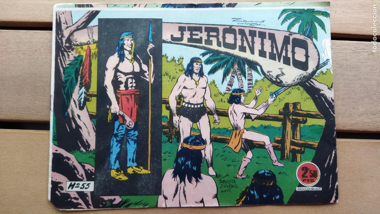 Tebeos: JER&Oacute;NIMO ORIGINAL N&ordm; 55 - EDI. GALAOR - DIFICIL - Foto 1