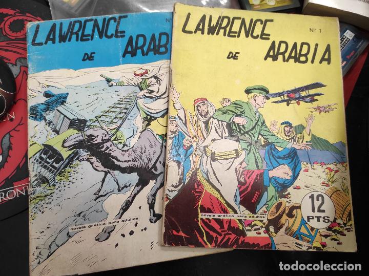 Tebeos: LAWRENCE DE ARABIA N&ordm; 1 y 2, EDICIONES GALAOR, - Foto 1