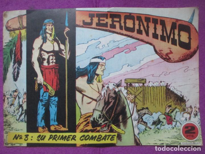 Tebeos: TEBEO JERONIMO SU PRIMER COMBATE ED. GALAOR N&ordm; 3 - Foto 1