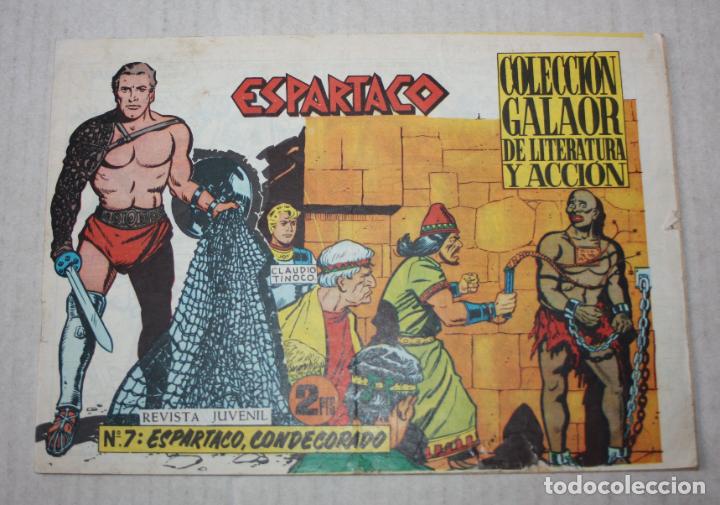 Tebeos: ESPARTACO N&ordm; 7 (ORIGINAL) Ed. GALAOR - Foto 1