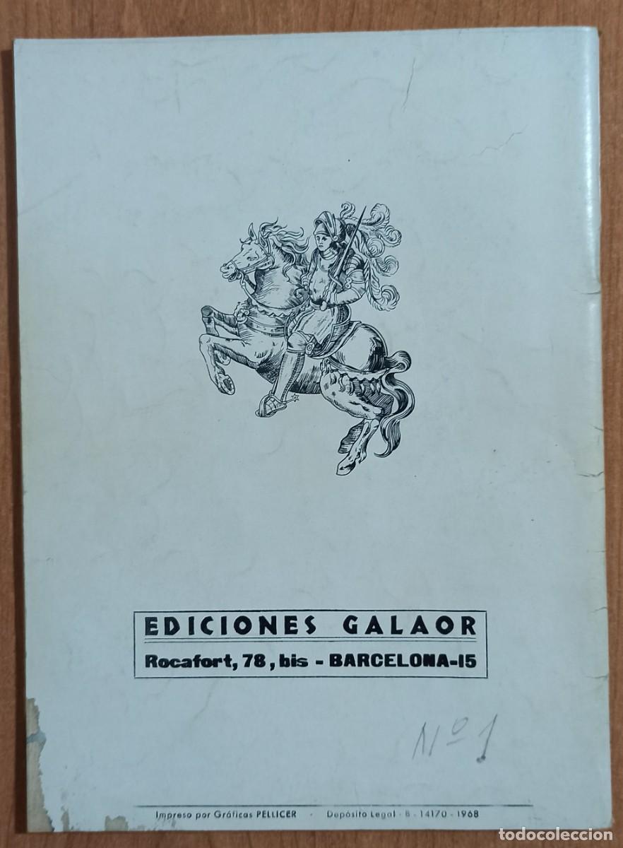 Tebeos: JERONIMO N&ordm; 1 DE NOVELAS GRAFICAS - EDITORIAL GALAOR. - Foto 2