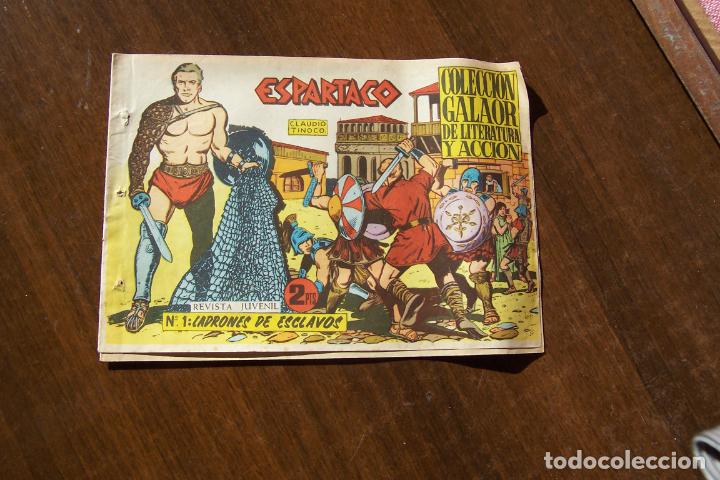 Tebeos: GALAOR ESPARTACO N&ordm; 1 - Foto 1