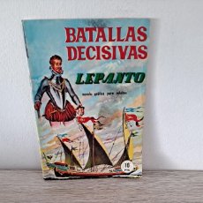 Tebeos: BATALLAS DECISIVAS - LEPANTO - EDICIONES GALAOR 1968. Lote 401265054