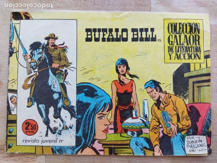 Tebeos: BUFFALO BILL N&ordm; 12 EDITORIAL GALAOR ORIGINAL - Foto 1