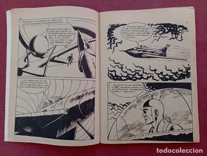 Tebeos: HERO MAN N&ordm; 4 - 52 PGS. EDICIONES GALAOR 1968 - Foto 3