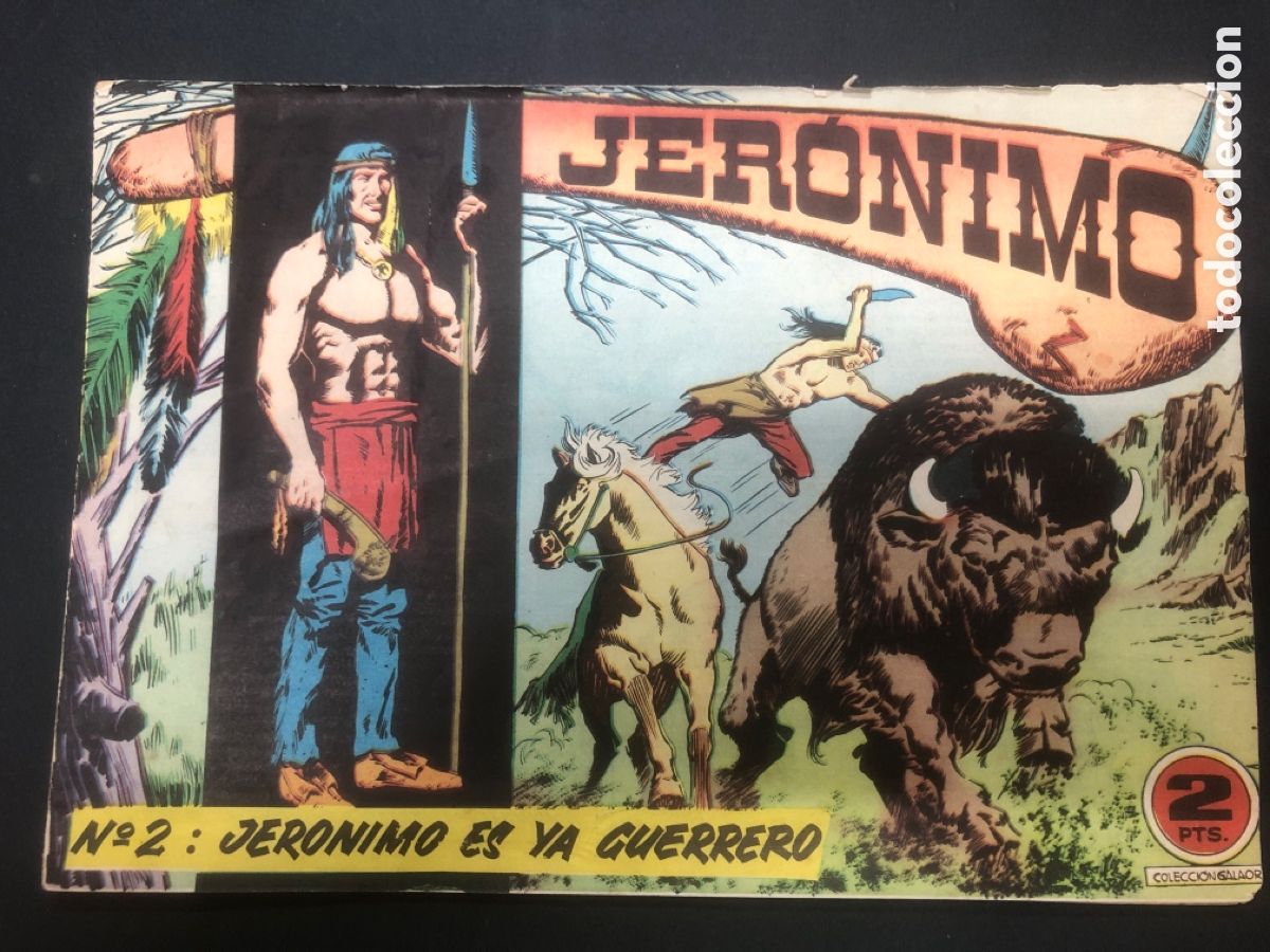 Tebeos: COMIC ORIGINAL JERONIMO N&ordm; 2 EDITORIAL GALAOR - Foto 1