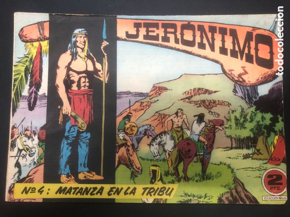 Tebeos: COMIC ORIGINAL JERONIMO N&ordm; 4 EDITORIAL GALAOR - Foto 1