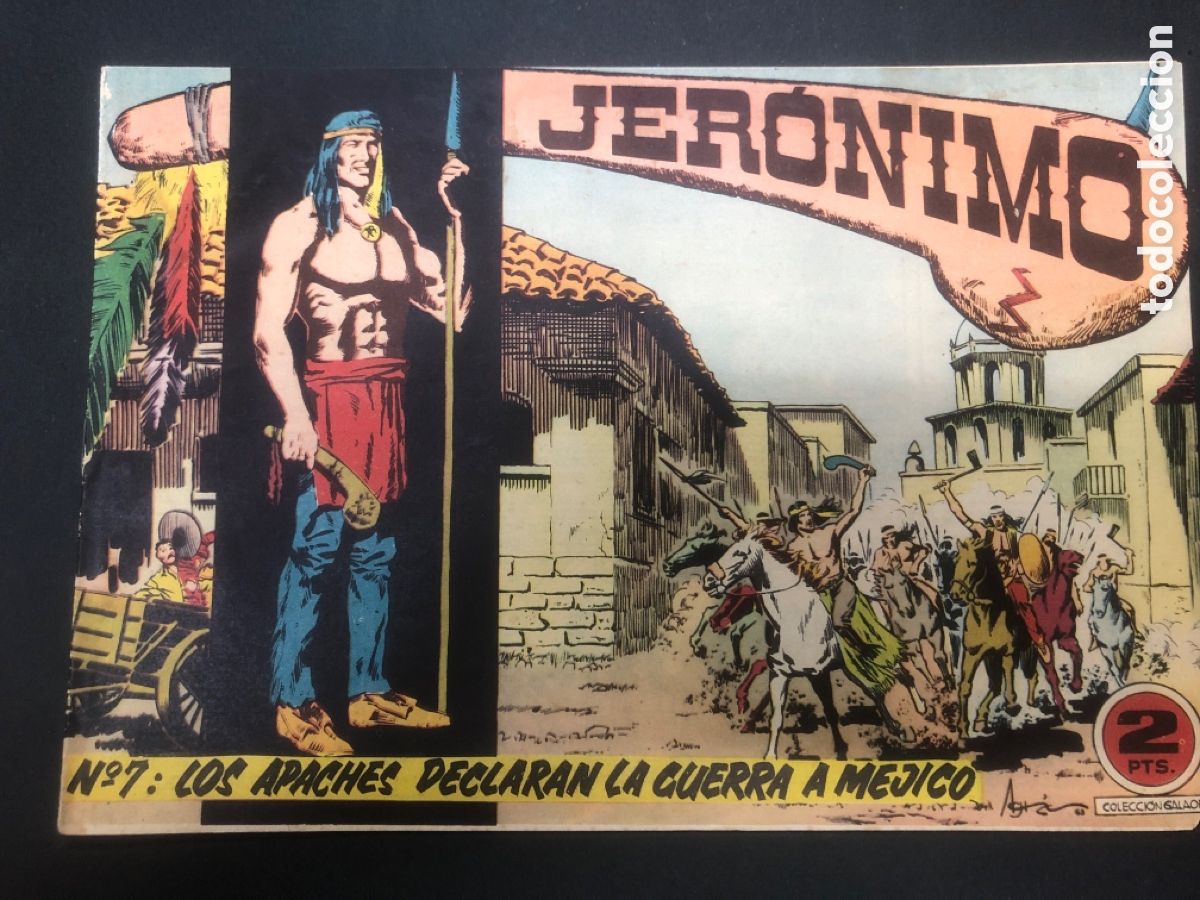 Tebeos: COMIC ORIGINAL JERONIMO N&ordm; 7 EDITORIAL GALAOR - Foto 1