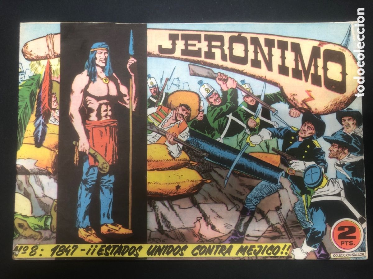 Tebeos: COMIC ORIGINAL JERONIMO N&ordm; 8 EDITORIAL GALAOR - Foto 1