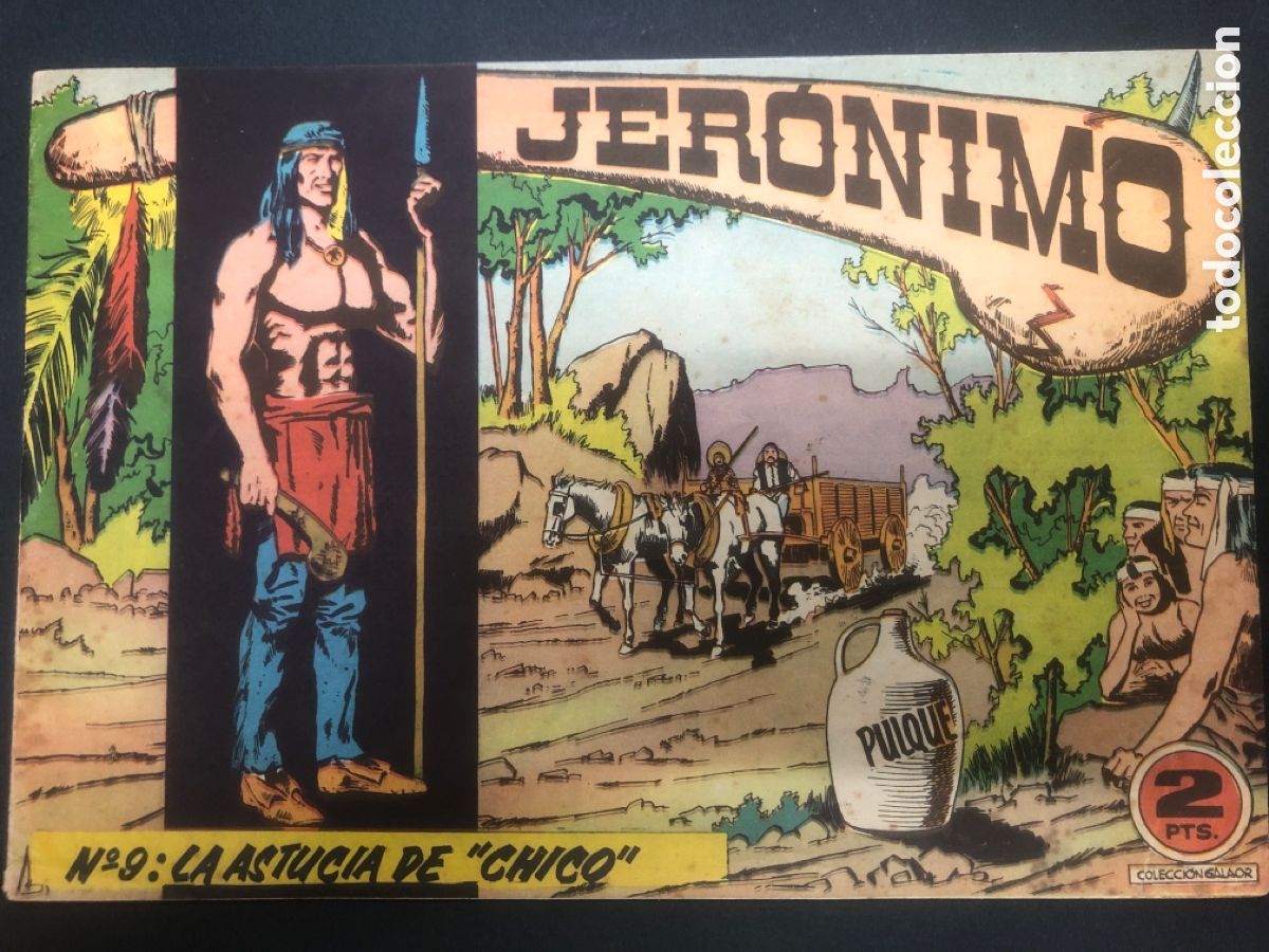 Tebeos: COMIC ORIGINAL JERONIMO N&ordm; 9 EDITORIAL GALAOR - Foto 1
