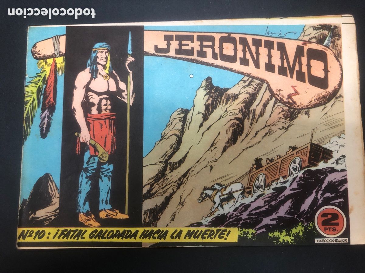 Tebeos: COMIC ORIGINAL JERONIMO N&ordm; 10 EDITORIAL GALAOR - Foto 1