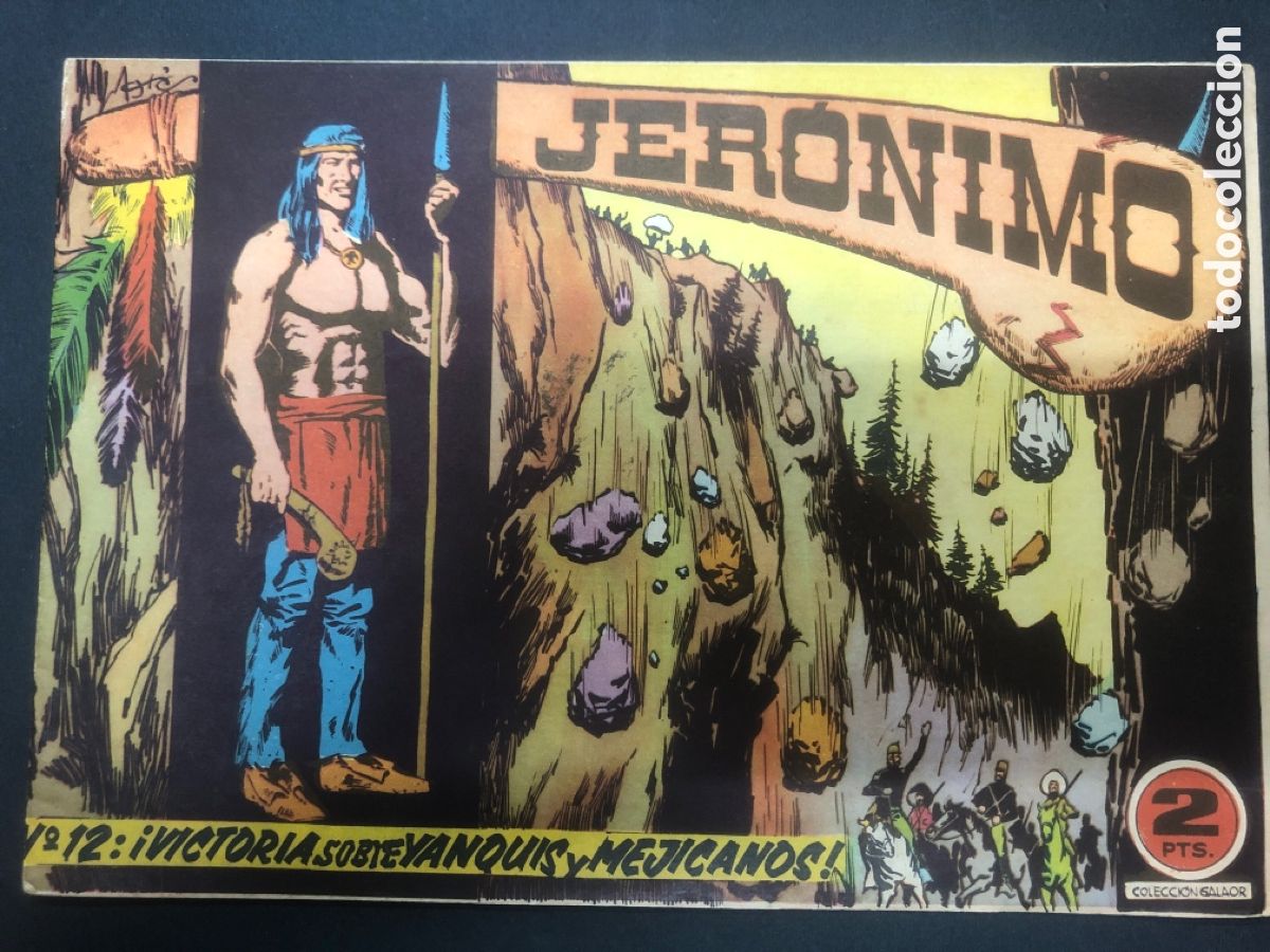 Tebeos: COMIC ORIGINAL JERONIMO N&ordm; 12 EDITORIAL GALAOR - Foto 1