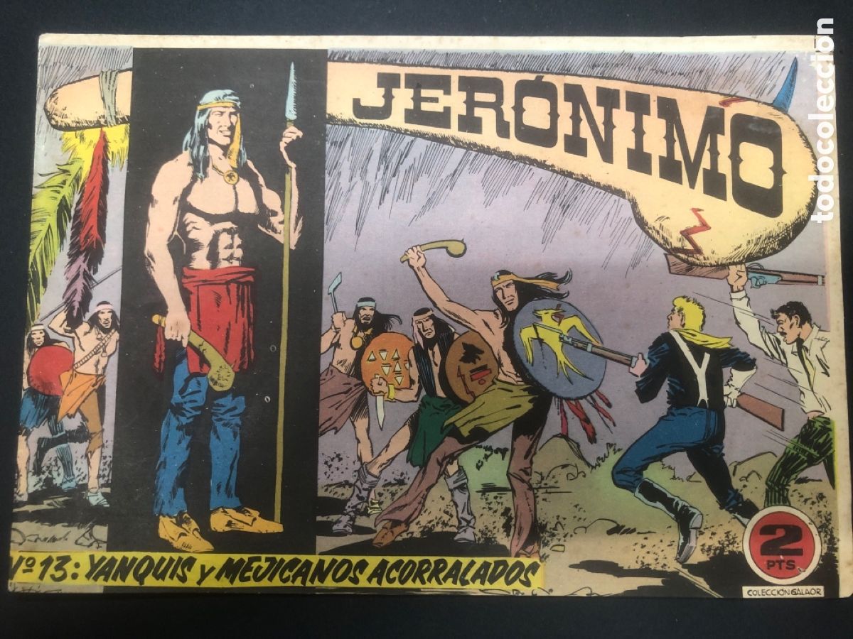 Tebeos: COMIC ORIGINAL JERONIMO N&ordm; 13 EDITORIAL GALAOR - Foto 1