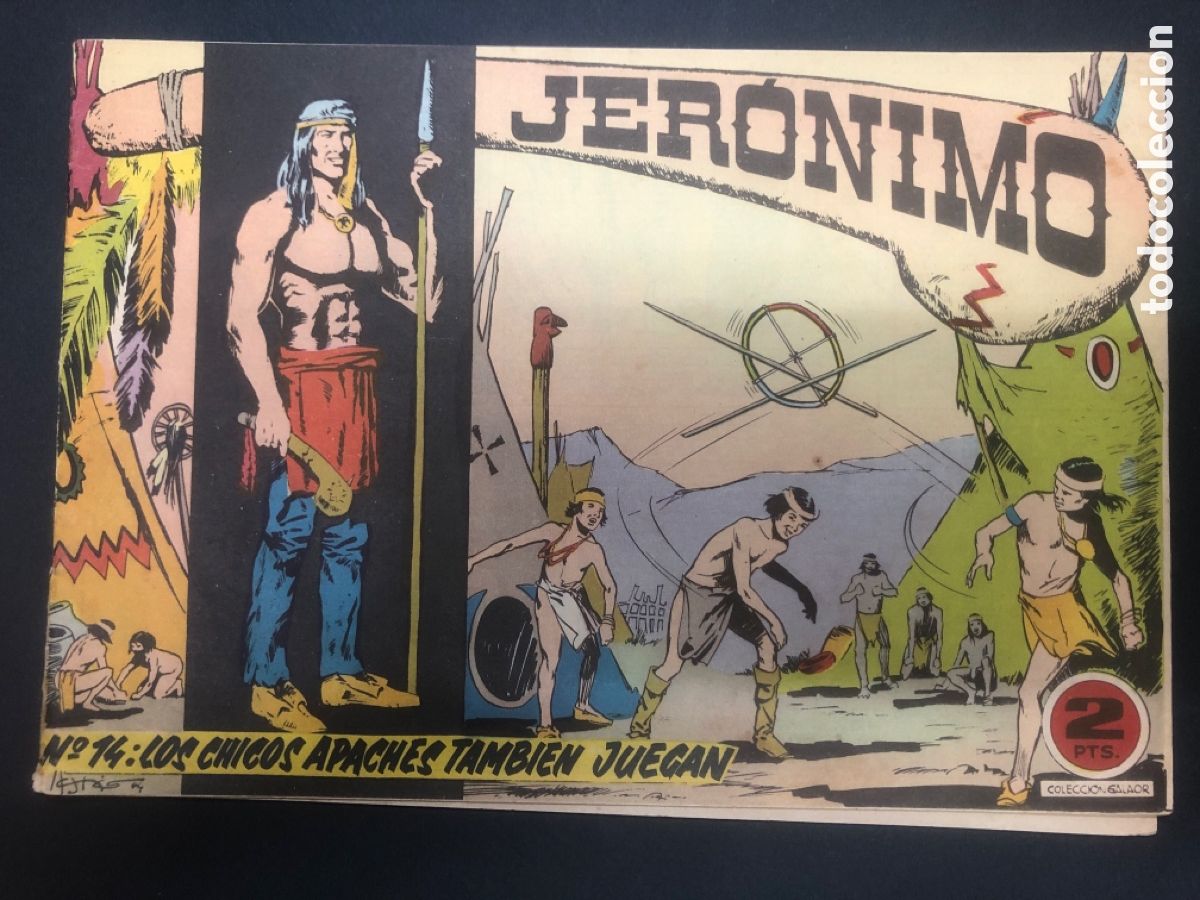 Tebeos: COMIC ORIGINAL JERONIMO N&ordm; 14 EDITORIAL GALAOR - Foto 1