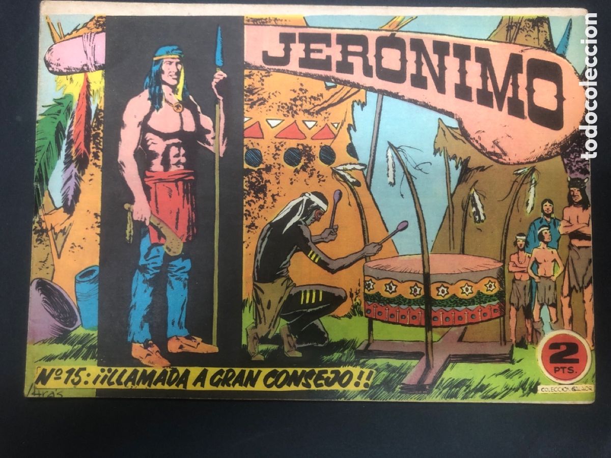 Tebeos: COMIC ORIGINAL JERONIMO N&ordm; 15 EDITORIAL GALAOR - Foto 1