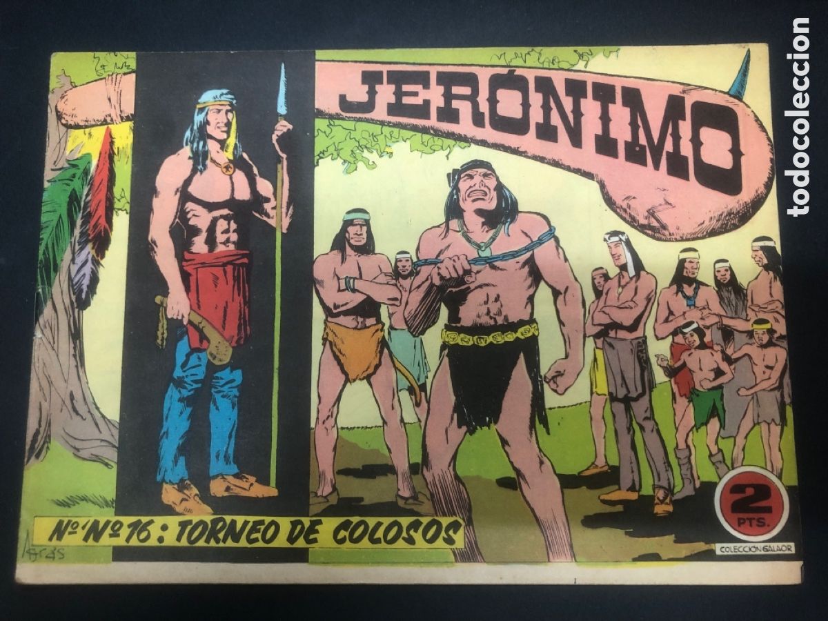 Tebeos: COMIC ORIGINAL JERONIMO N&ordm; 16 EDITORIAL GALAOR - Foto 1