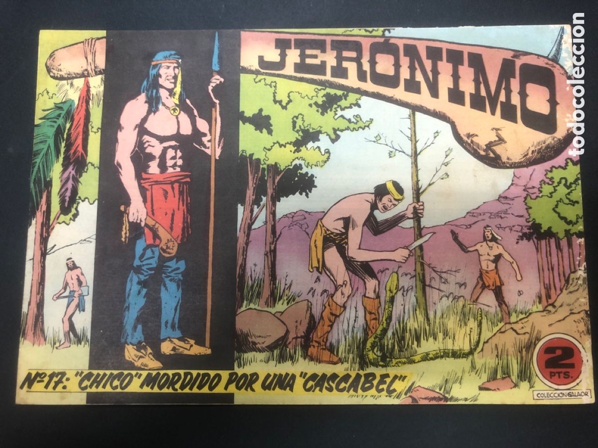 Tebeos: COMIC ORIGINAL JERONIMO N&ordm; 17 EDITORIAL GALAOR - Foto 1