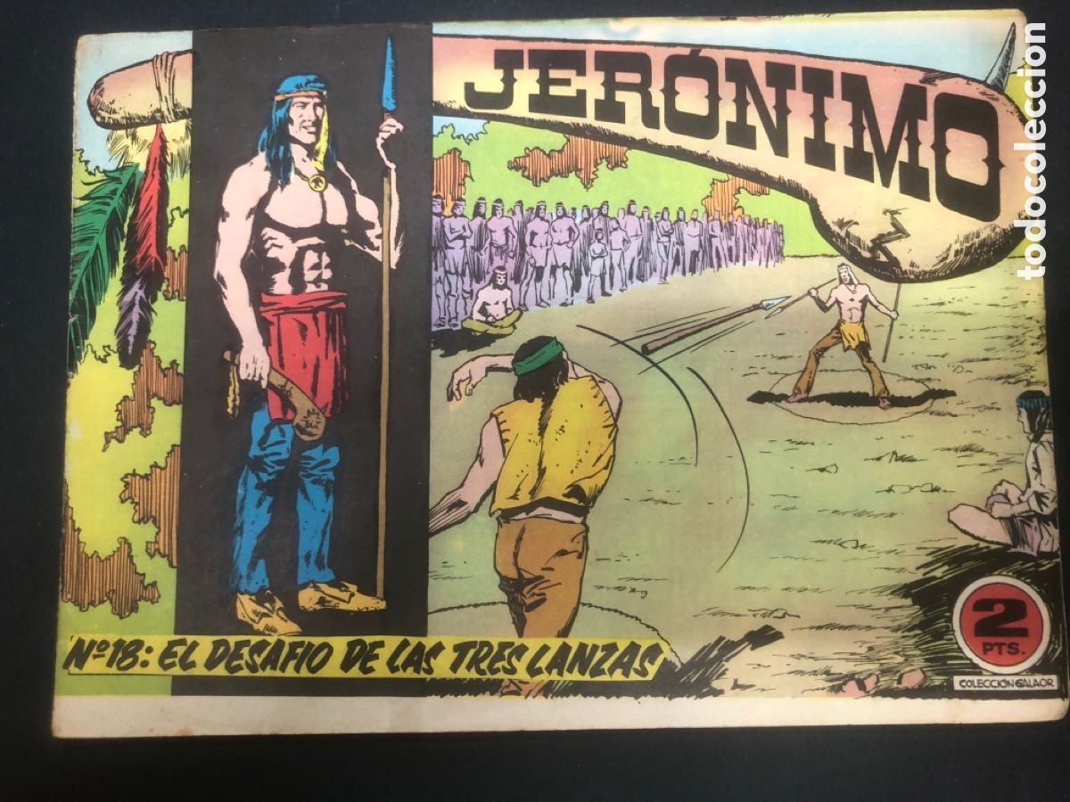 Tebeos: COMIC ORIGINAL JERONIMO N&ordm; 18 EDITORIAL GALAOR - Foto 1