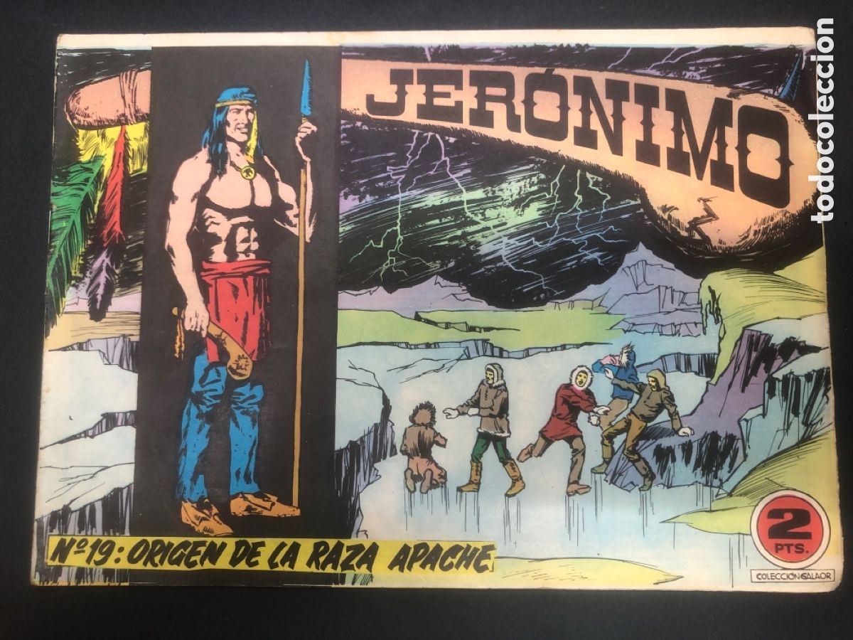Tebeos: COMIC ORIGINAL JERONIMO N&ordm; 19 EDITORIAL GALAOR - Foto 1