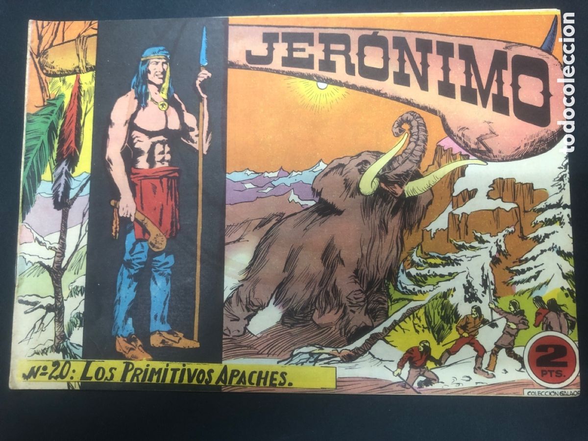 Tebeos: COMIC ORIGINAL JERONIMO N&ordm; 20 EDITORIAL GALAOR - Foto 1
