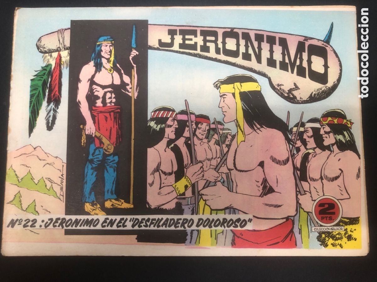 Tebeos: COMIC ORIGINAL JERONIMO N&ordm; 22 EDITORIAL GALAOR - Foto 1