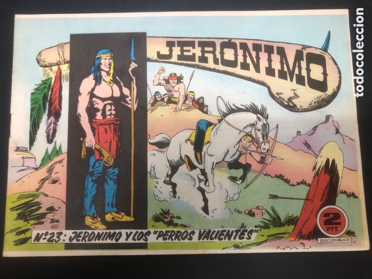 Tebeos: COMIC ORIGINAL JERONIMO N&ordm; 23 EDITORIAL GALAOR - Foto 1
