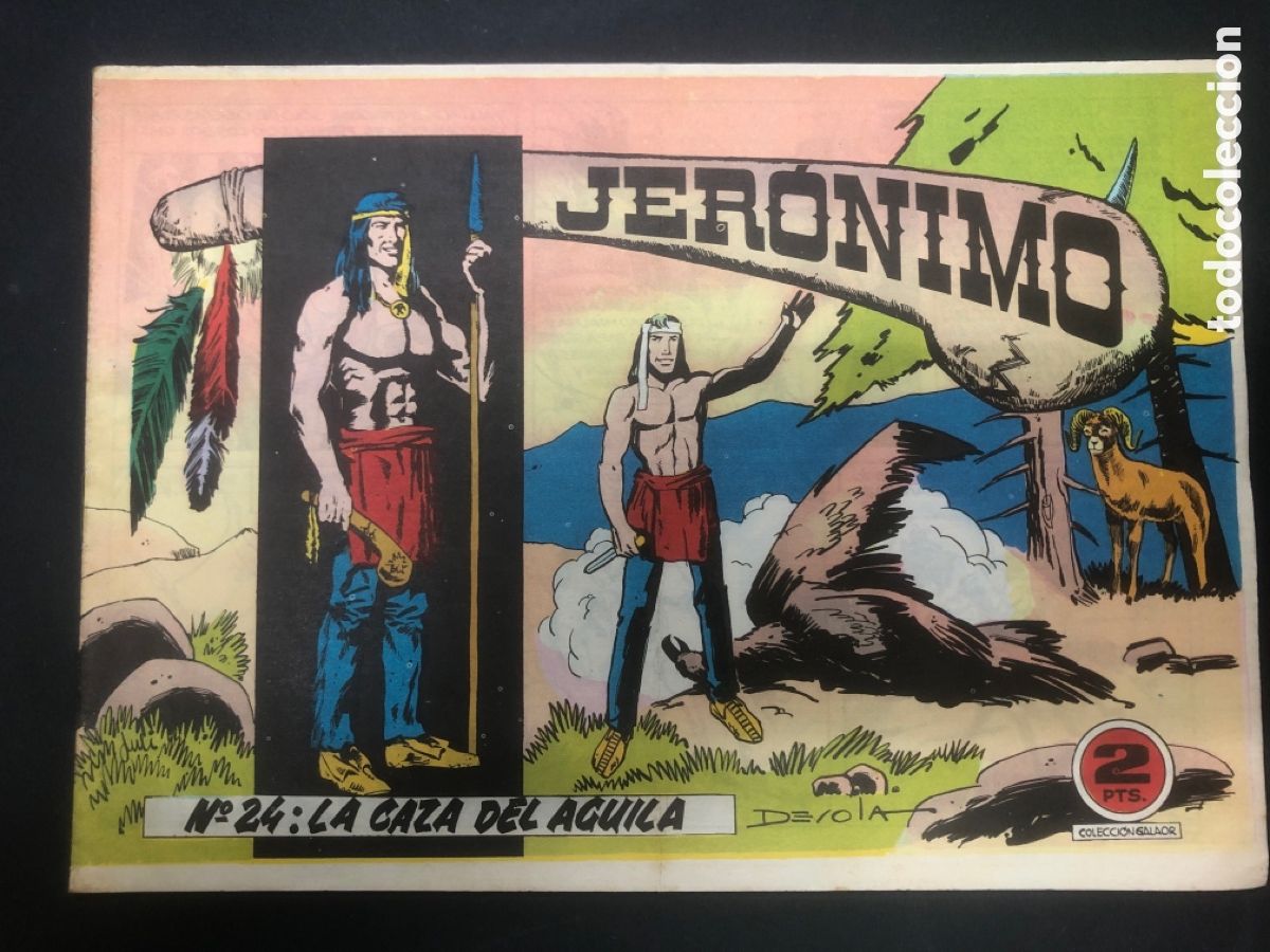 Tebeos: COMIC ORIGINAL JERONIMO N&ordm; 24 EDITORIAL GALAOR - Foto 1