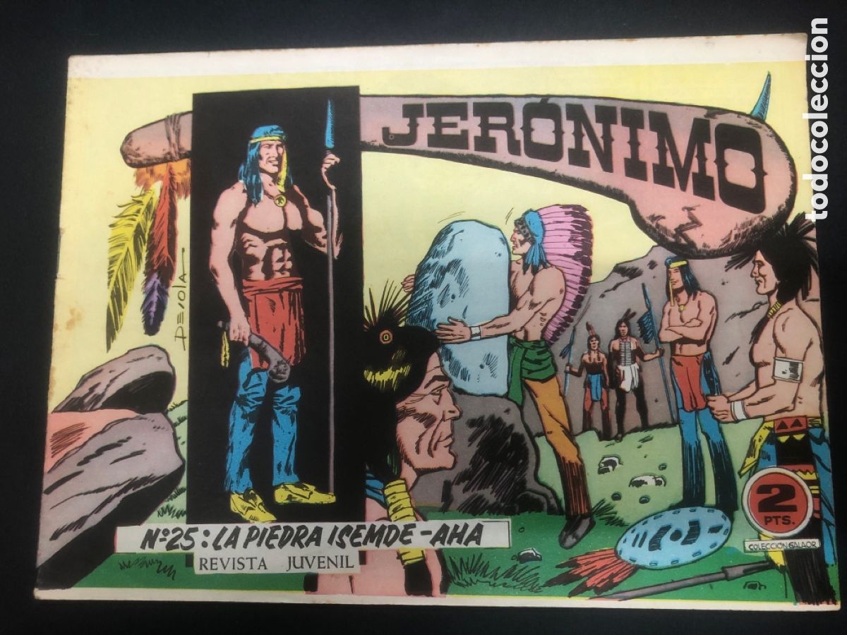 Tebeos: COMIC ORIGINAL JERONIMO N&ordm; 25 EDITORIAL GALAOR - Foto 1