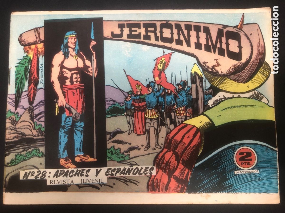 Tebeos: COMIC ORIGINAL JERONIMO N&ordm; 28 EDITORIAL GALAOR - Foto 1