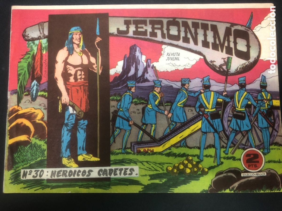 Tebeos: COMIC ORIGINAL JERONIMO N&ordm; 30 EDITORIAL GALAOR - Foto 1