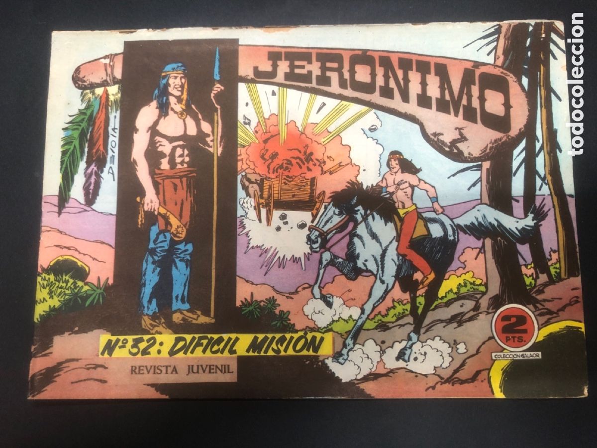 Tebeos: COMIC ORIGINAL JERONIMO N&ordm; 32 EDITORIAL GALAOR - Foto 1