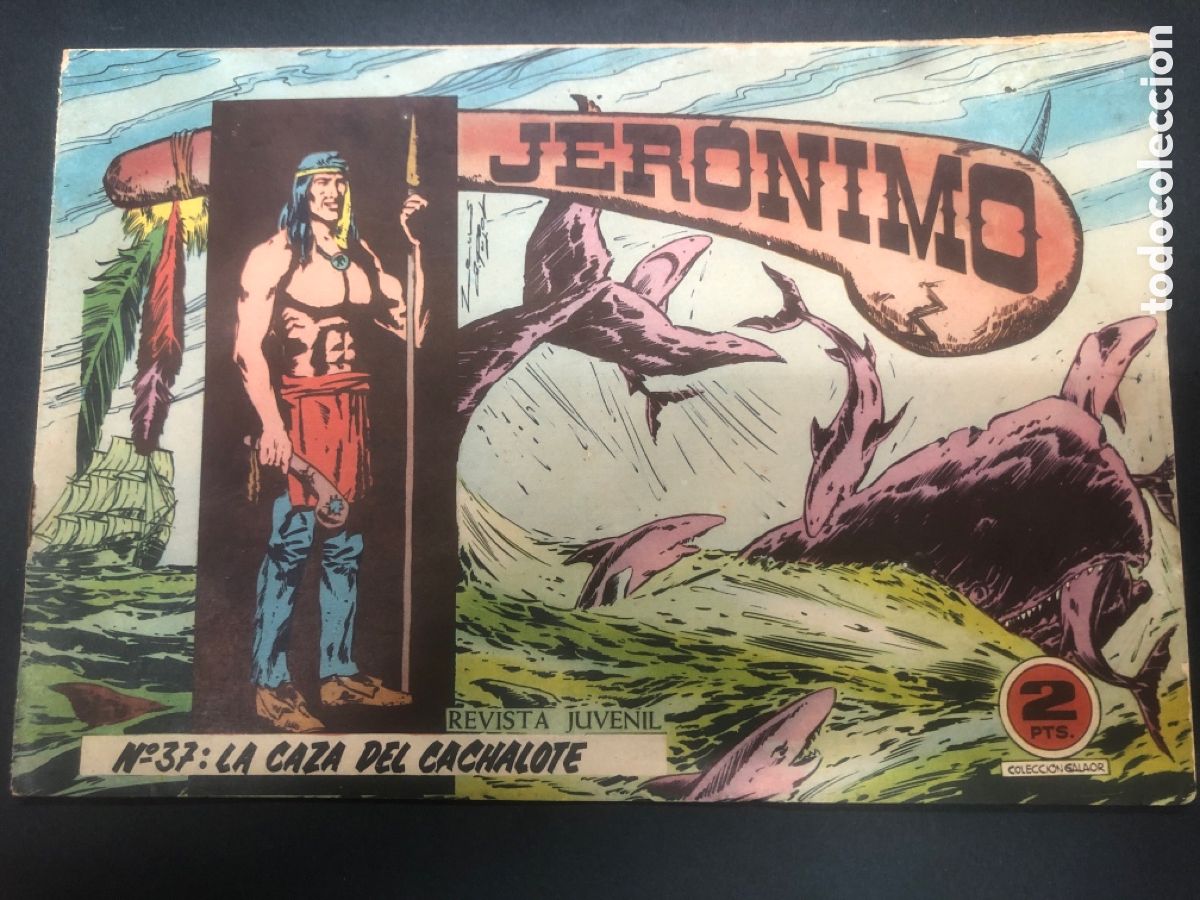 Tebeos: COMIC ORIGINAL JERONIMO N&ordm; 37 EDITORIAL GALAOR - Foto 1