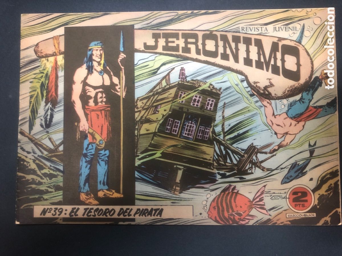 Tebeos: COMIC ORIGINAL JERONIMO N&ordm; 39 EDITORIAL GALAOR - Foto 1
