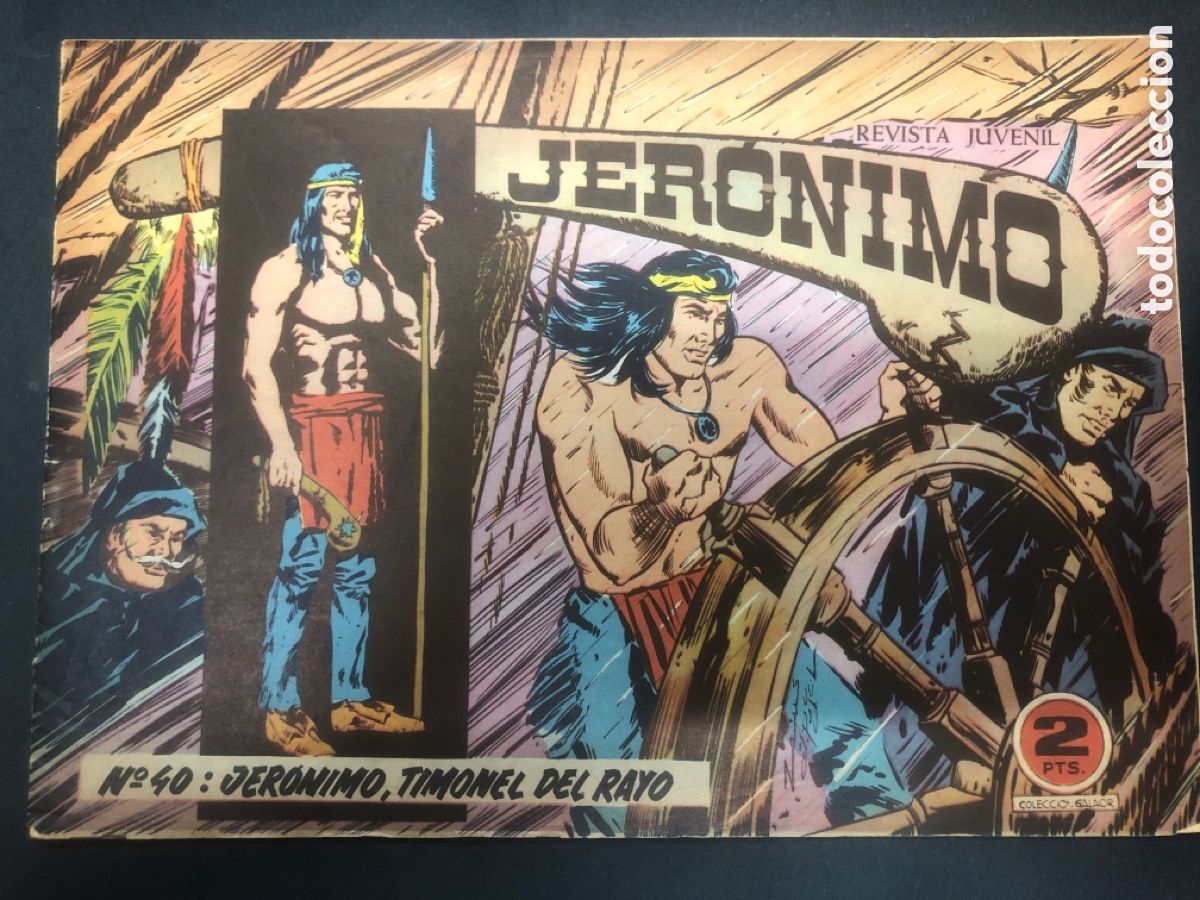 Tebeos: COMIC ORIGINAL JERONIMO N&ordm; 40 EDITORIAL GALAOR - Foto 1