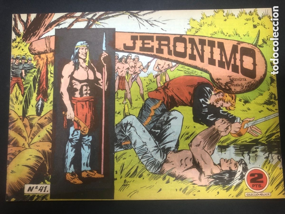 Tebeos: COMIC ORIGINAL JERONIMO N&ordm; 41 EDITORIAL GALAOR - Foto 1