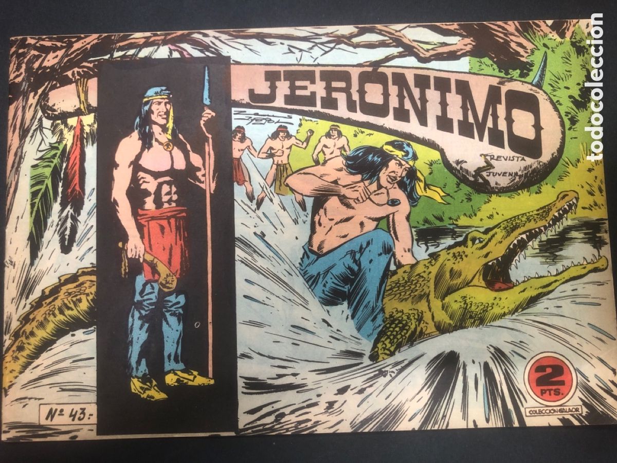 Tebeos: COMIC ORIGINAL JERONIMO N&ordm; 43 EDITORIAL GALAOR - Foto 1