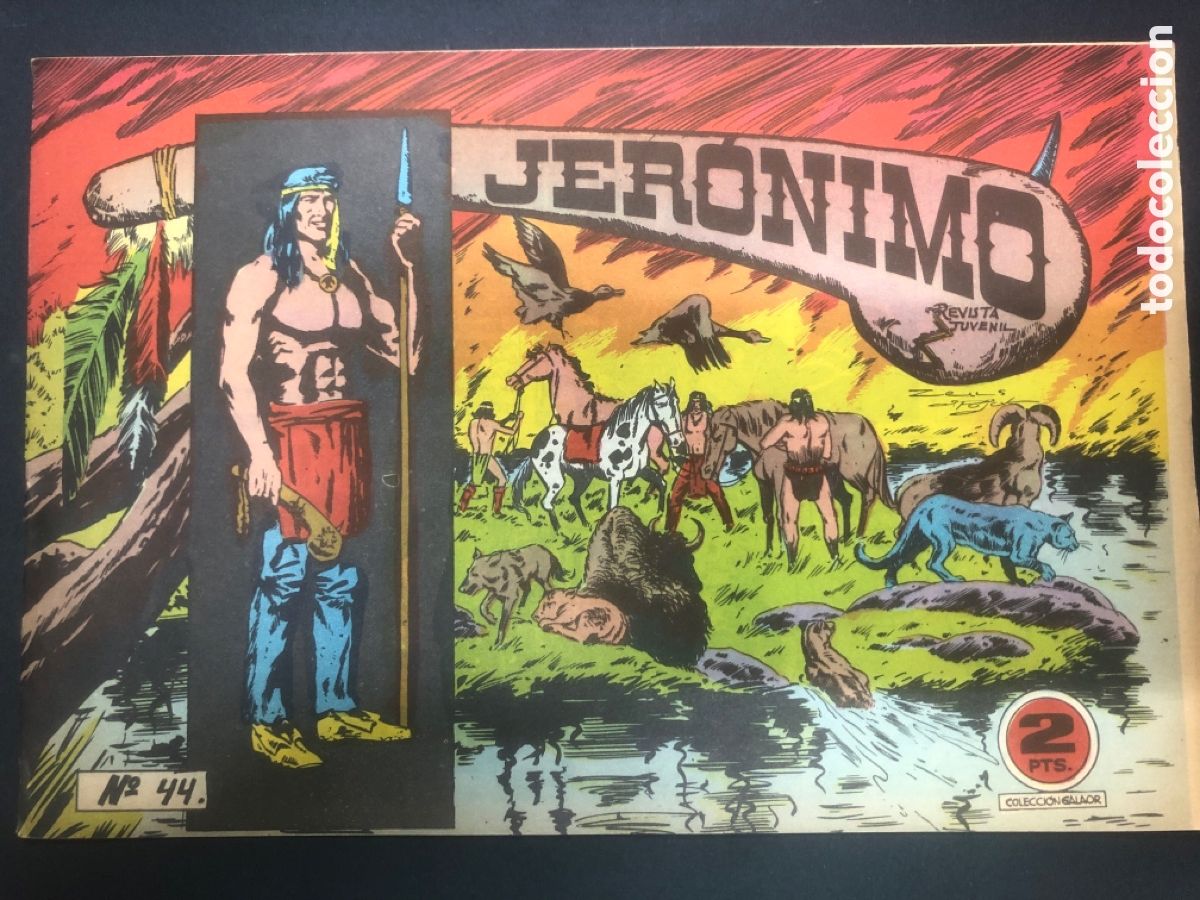 Tebeos: COMIC ORIGINAL JERONIMO N&ordm; 44 EDITORIAL GALAOR - Foto 1
