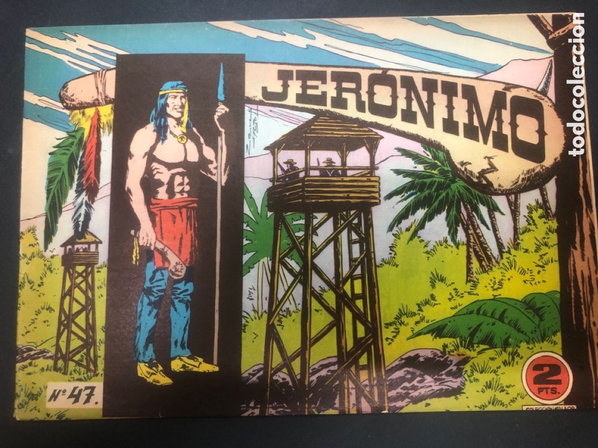 Tebeos: COMIC ORIGINAL JERONIMO N&ordm; 47 EDITORIAL GALAOR - Foto 1