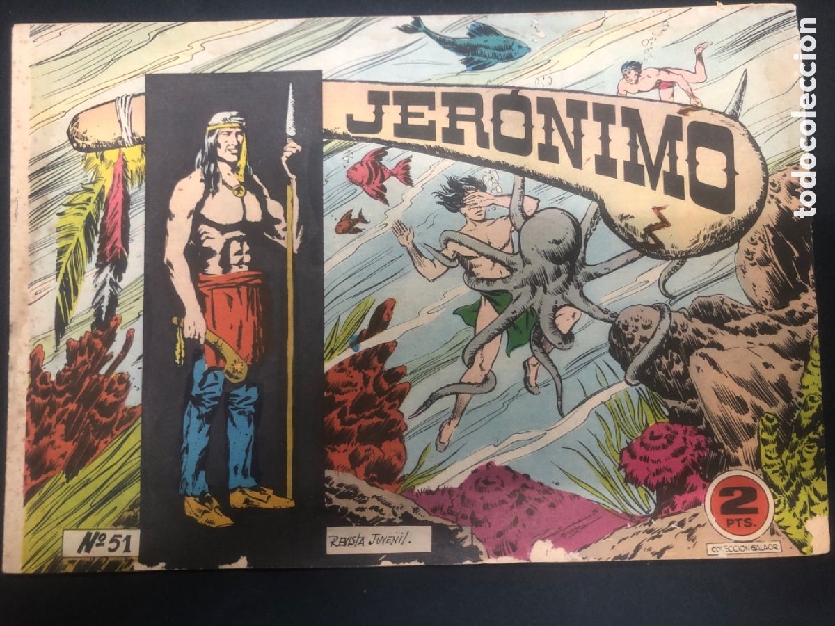 Tebeos: COMIC ORIGINAL JERONIMO N&ordm; 51 EDITORIAL GALAOR - Foto 1