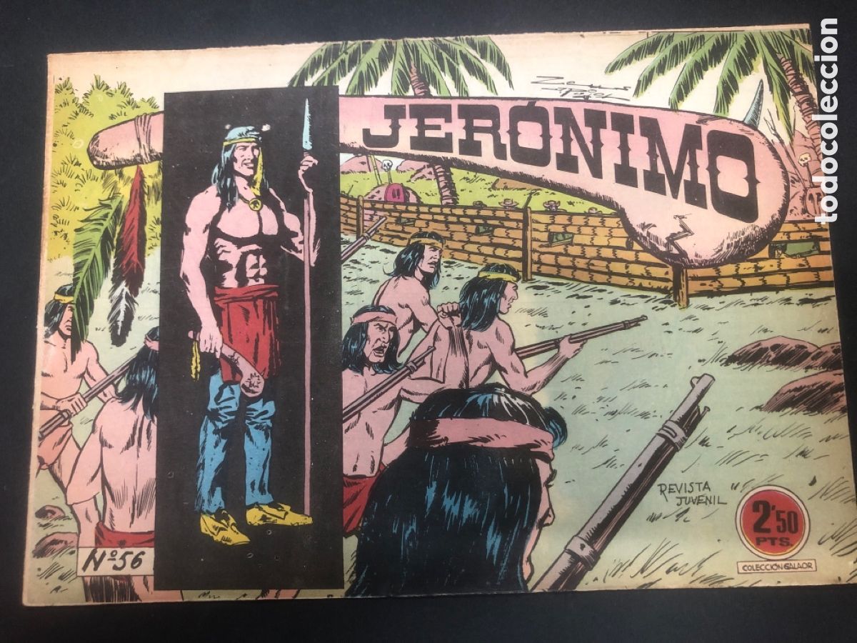Tebeos: COMIC ORIGINAL JERONIMO N&ordm; 56 EDITORIAL GALAOR - Foto 1
